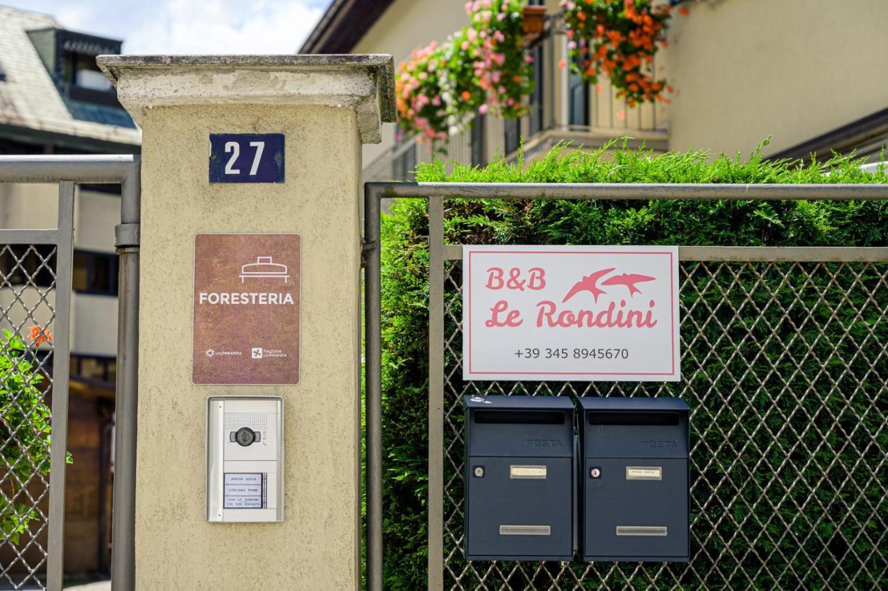 Le Rondini Hotell Tirano Eksteriør bilde